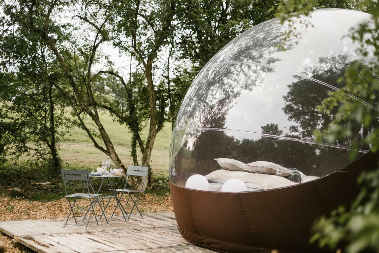 La Bulle De La Ferme Du Ry Hotell Dinant Exteriör bild